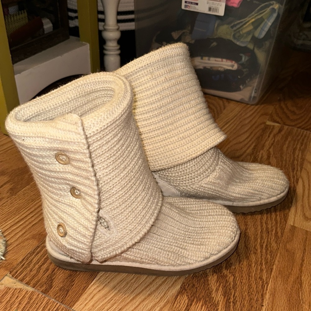 Knit Ugg boots size 7